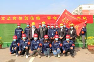 “青年突擊隊”的旗幟在河南三建項目一線高高飄揚！