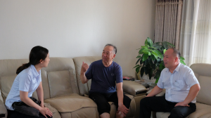 集團公司走訪慰問部隊轉(zhuǎn)業(yè)老干部！